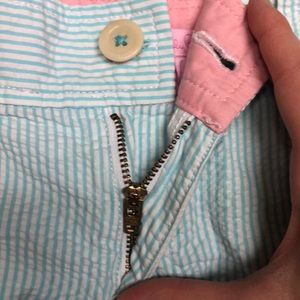 Lilly Pulitzer Shorts - Lilly Pulitzer Seersucker Scalloped Shorts 2 Lilly Pulitzer Shorts - Lilly Pulitzer Seersucker Scalloped Shorts 2